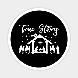 True Story Christmas 2023 gift Magnet